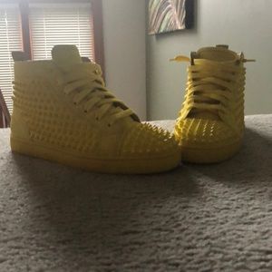 Yellow Christian Louboutin Men’s sneakers